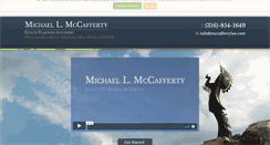 Desktop Screenshot of mccaffertylaw.com